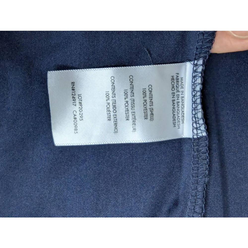Men's SUN SURFER Navy Blue Hoodie L UV Protection - Picture 3 of 11